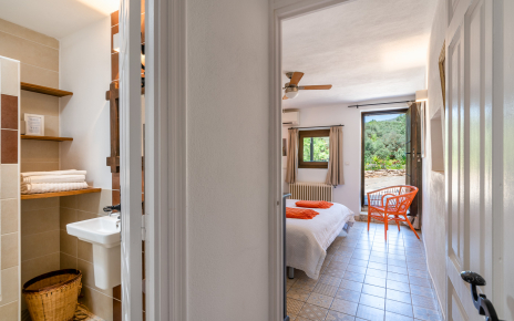 Dormitorio anexo con cama doble (Dormitorio 2, Limón)